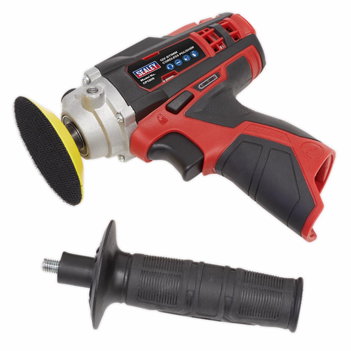 Sealey CP1205 Cordless Polisher 71mm 12V Lithium-ion - Body Only