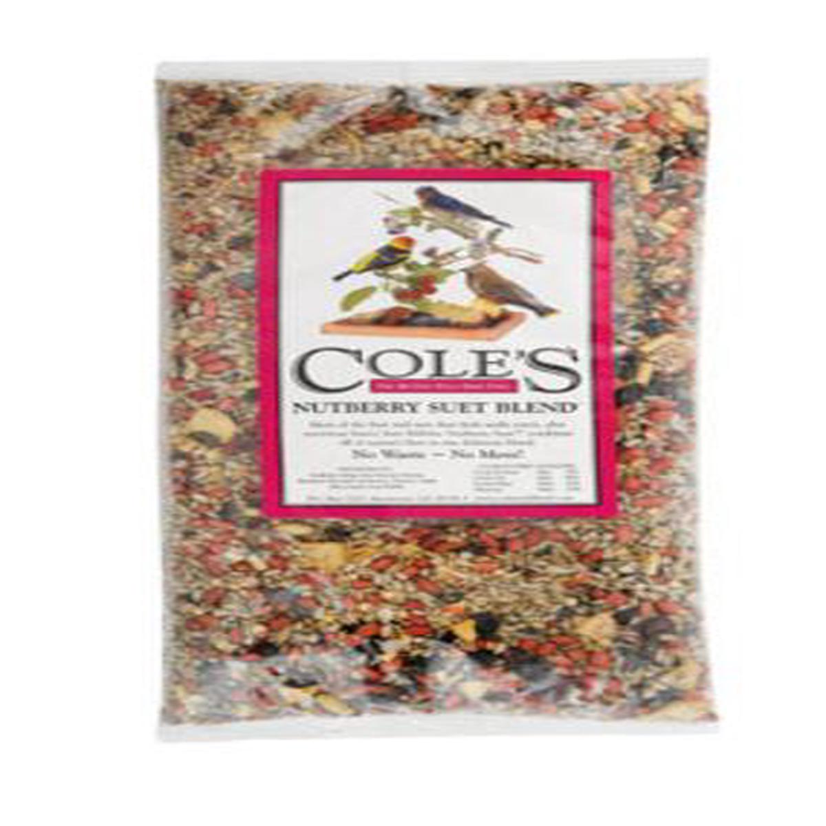 Coles NB10 Nutberry Suet Blend Bird Seed 10 lbs