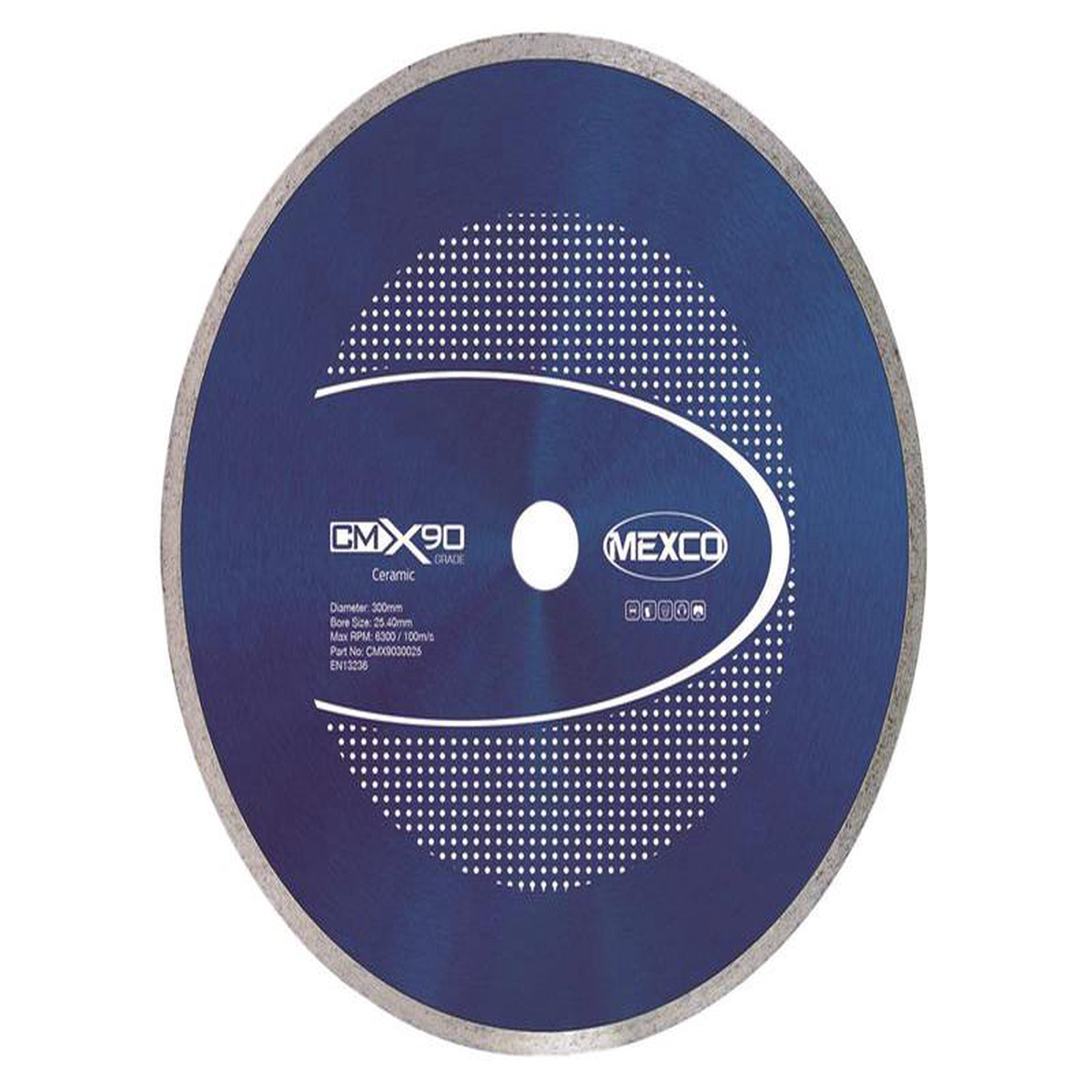 Grade Ceramic Materials Diamond Blade 300 x 254mm