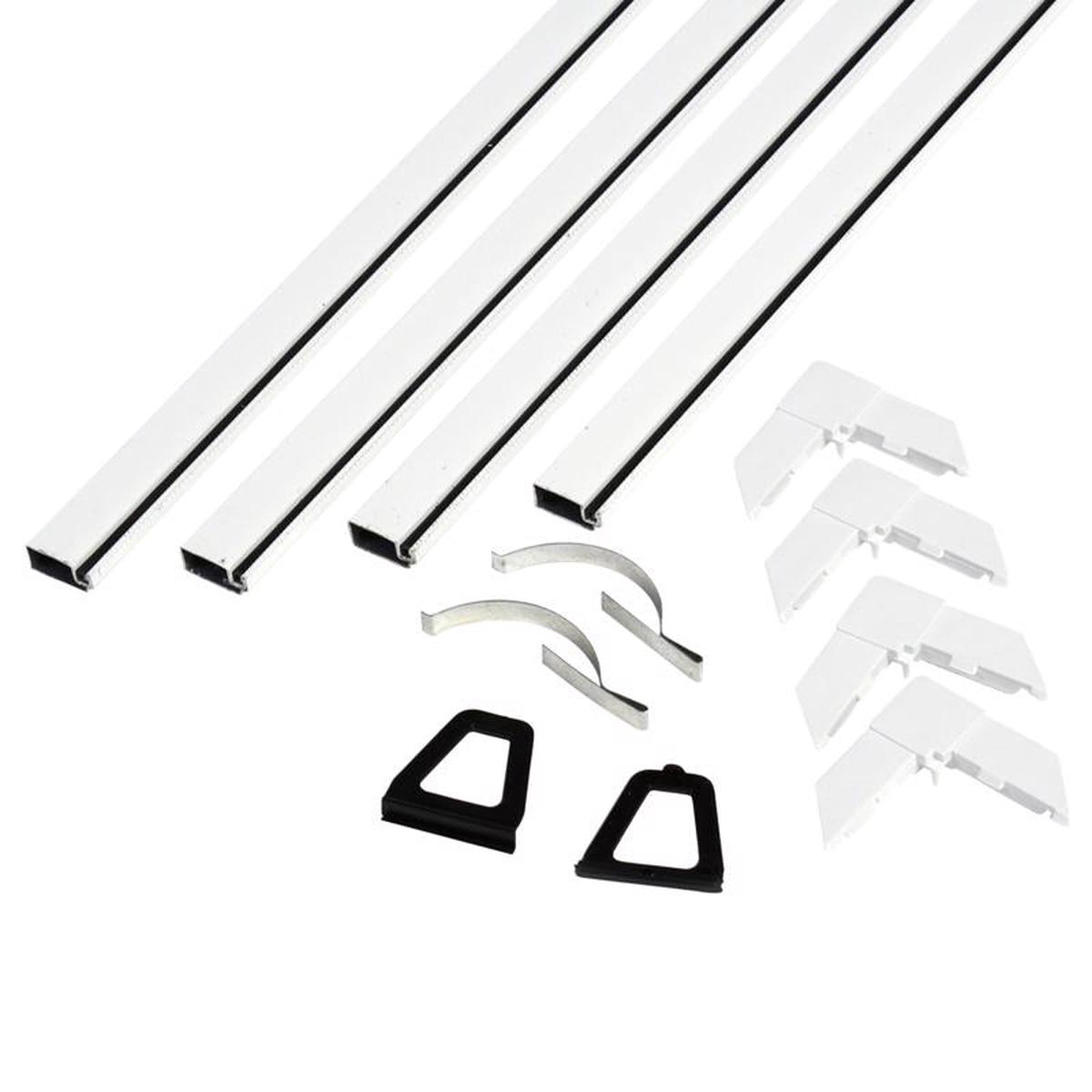 Phifer 3021672 Screen Frame Kit White Aluminum