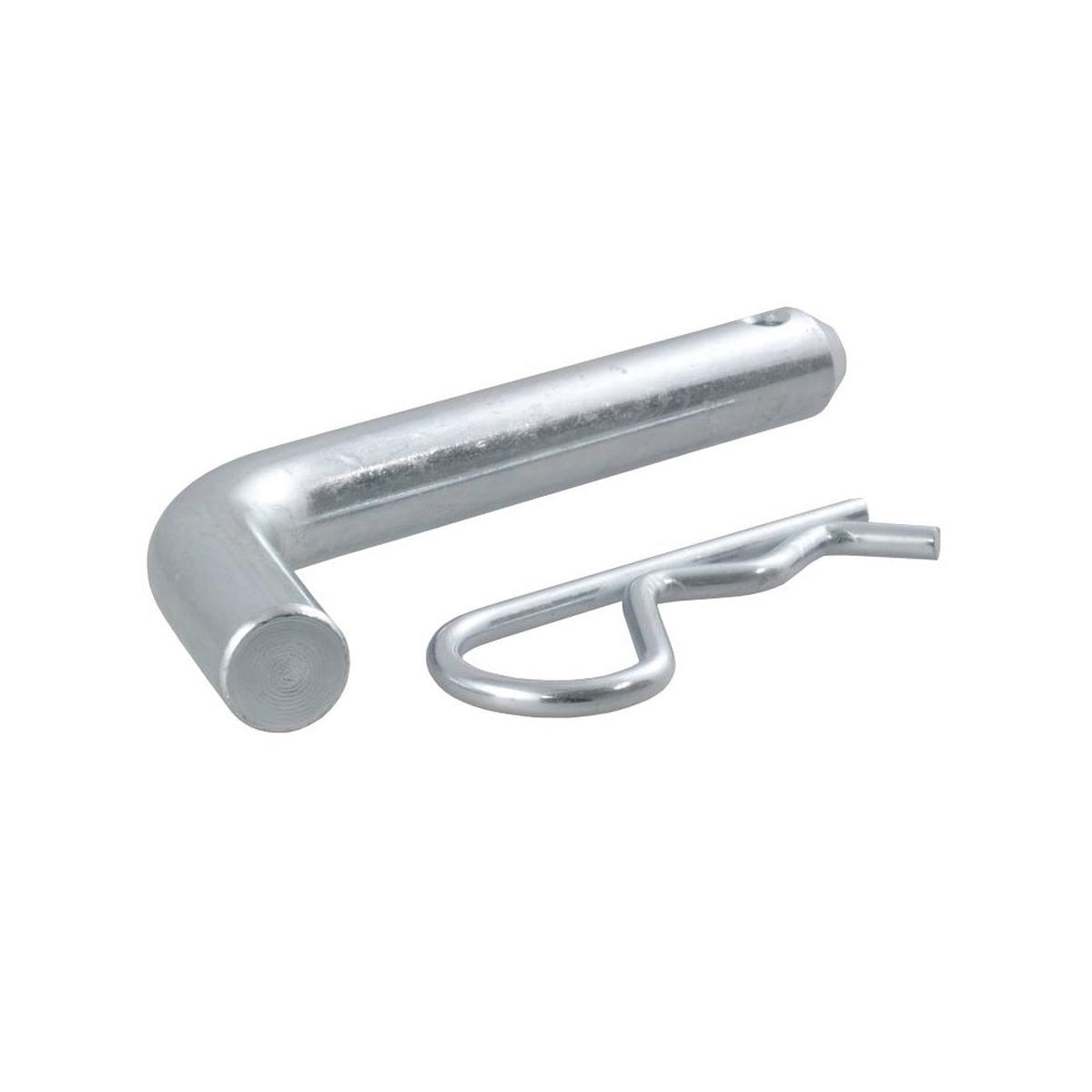 Curt 21501 Hitch Pin and Clip Silver Zinc Plate