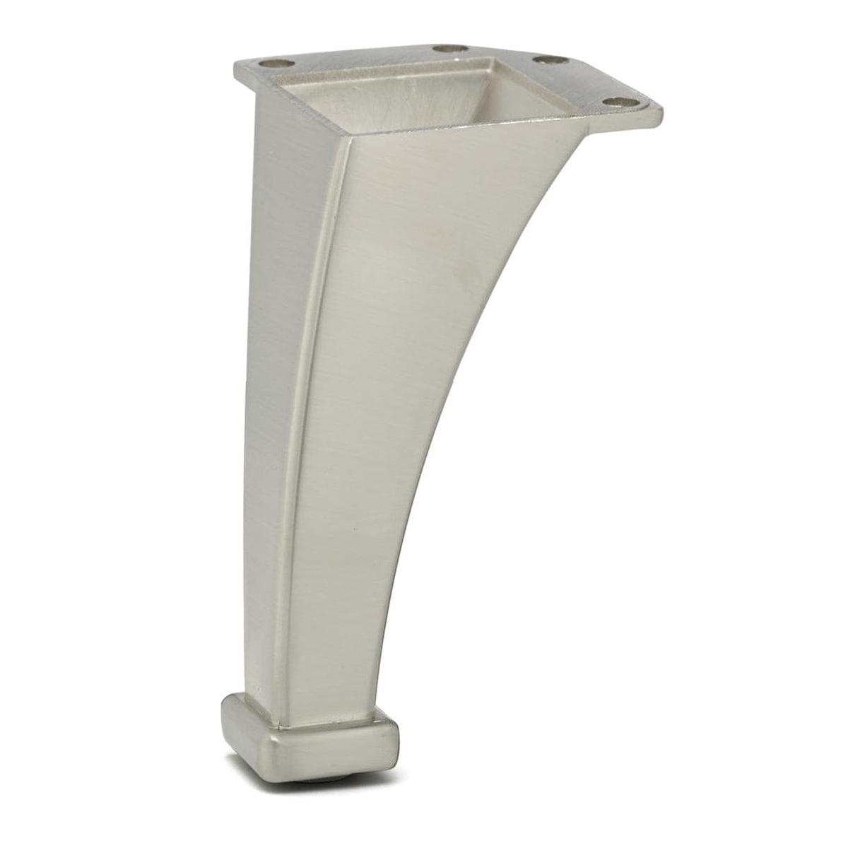 4-18 (105 mm) Contemporary Furniture Leg Nickel