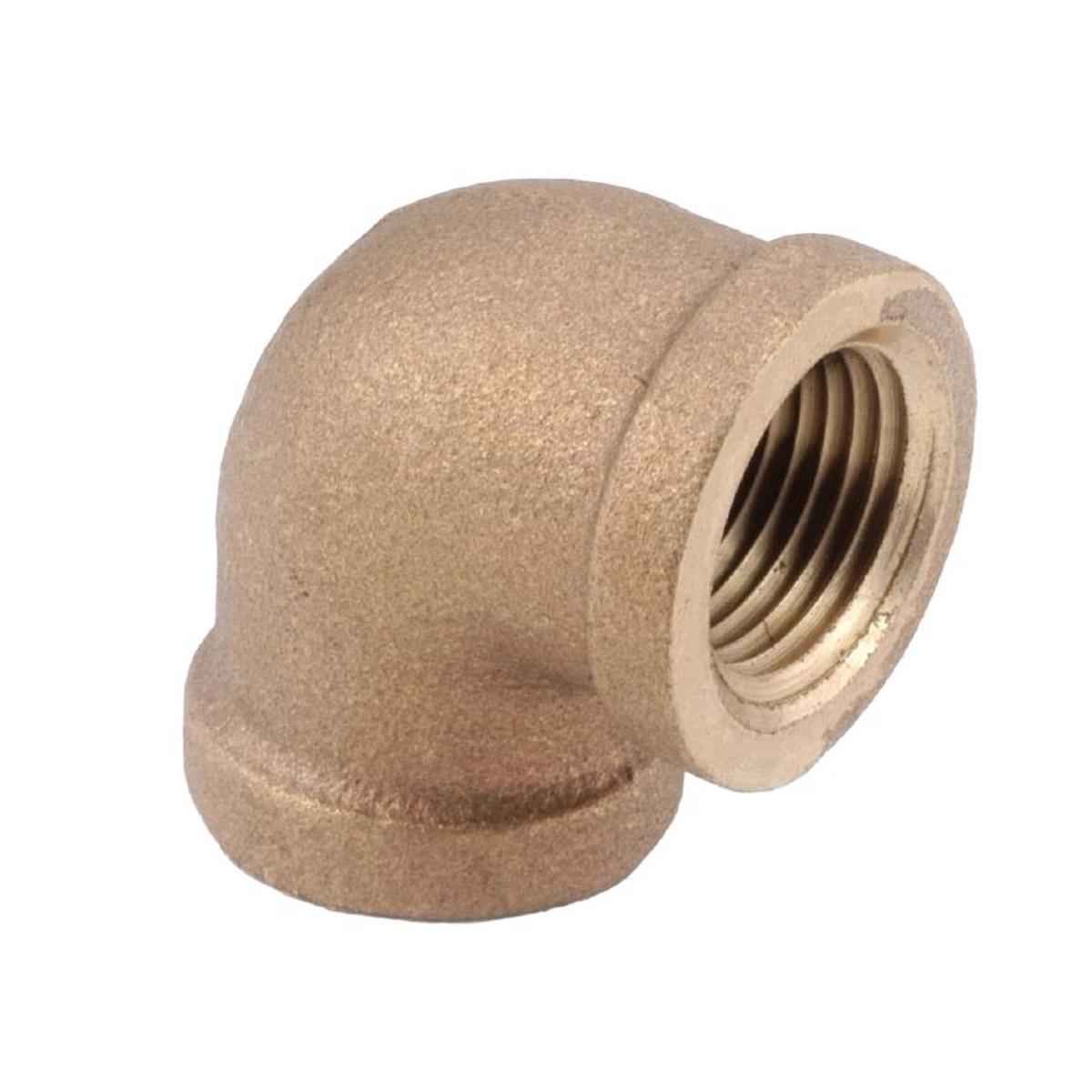 Anderson Metals 738100-12AH 90 Degree Elbow Brass