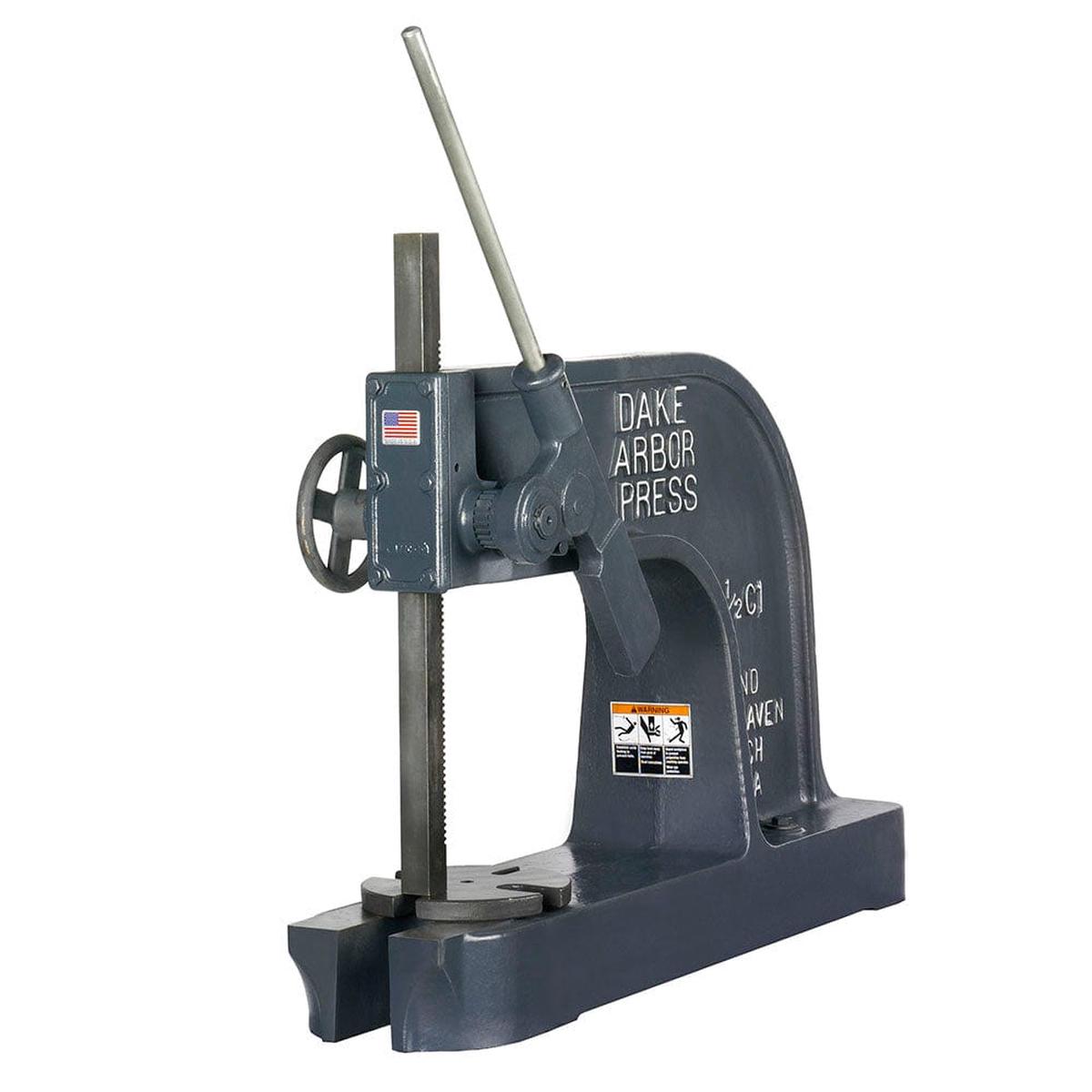 Ratchet Leverage Arbor Press - Deep Throat - Model 1-12C - 3-Ton