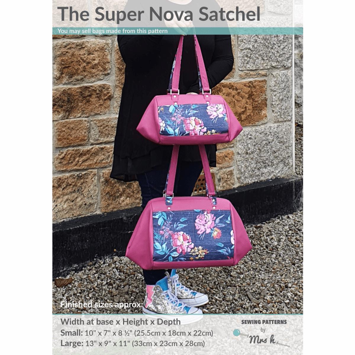 Super Nova Satchel by Sewing Patterns by Mrs H (Printed Paper Pattern)