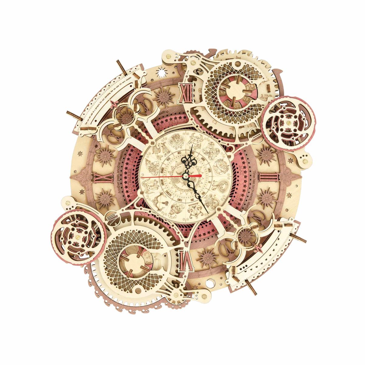 Zodiac Wall Clock Kit