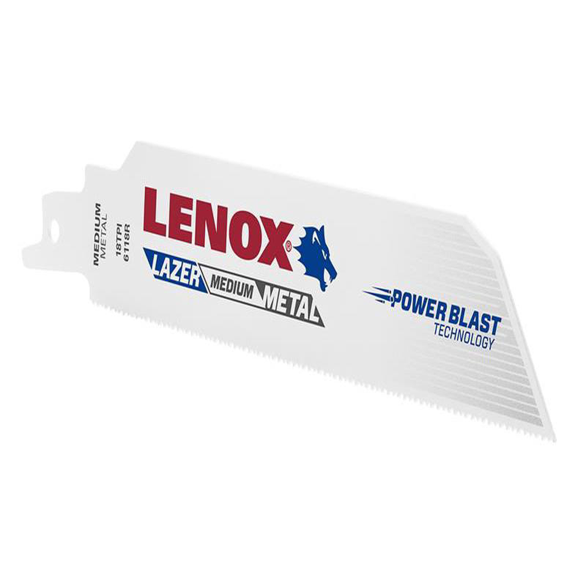 MetalWolf Wave Edge Reciprocating Saw Blade 152 x 25 x 11mm 18 TPI (Pack 5)
