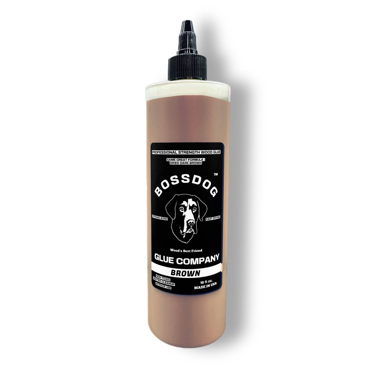 16 fl oz BOSSDOG Wood Glue BROWN