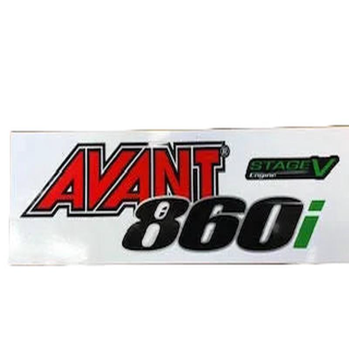 Avant Parts 8211 DECAL AVANT 860i RED 8211 A432168