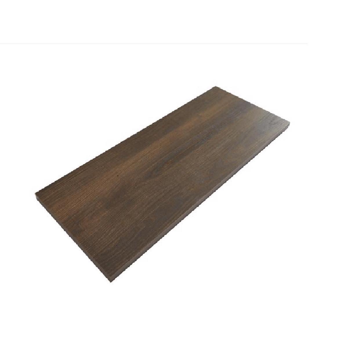 Rubbermaid 2110609 Shelf Chestnut Wood