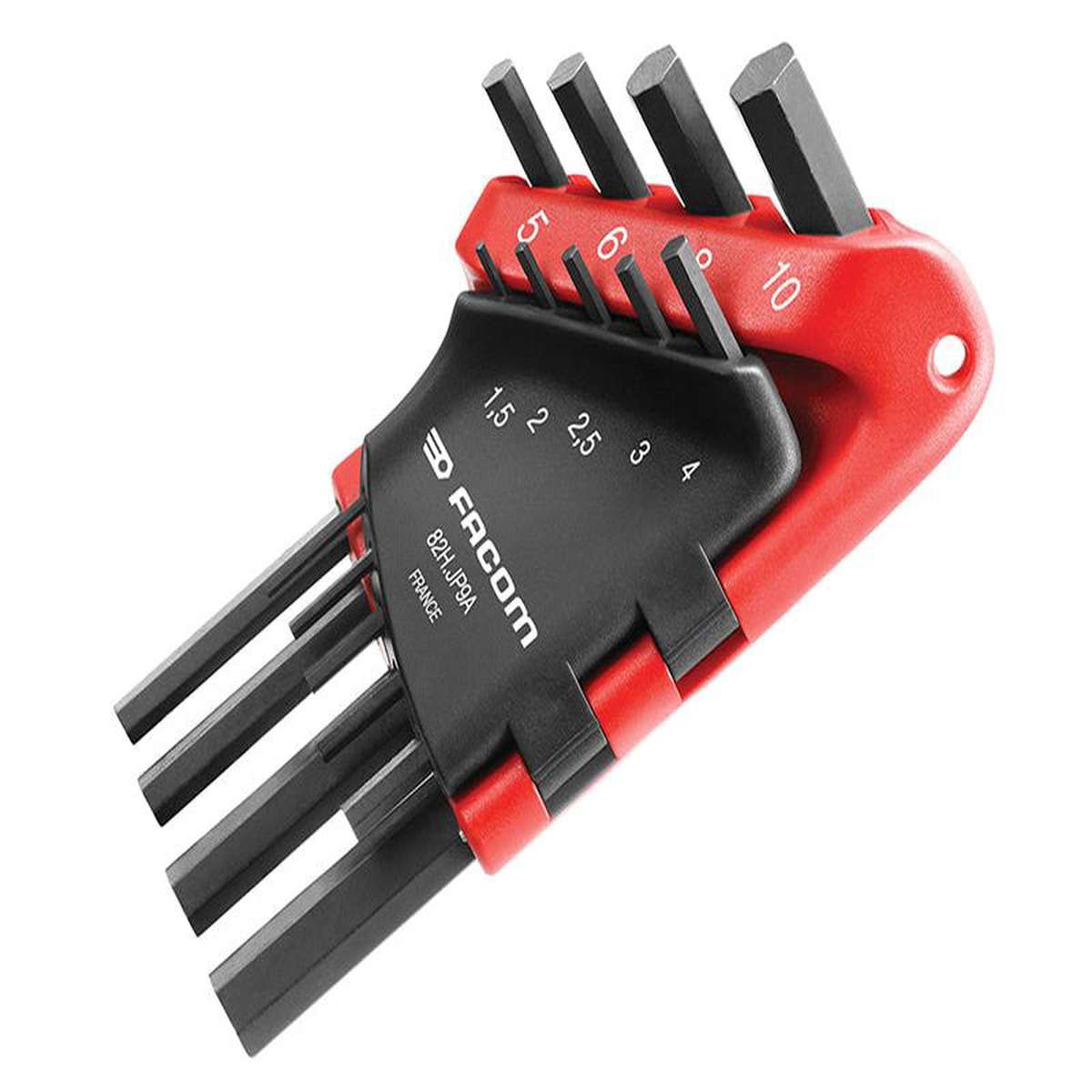 82HJP9A Metric Hexagon Key Set 9 Piece