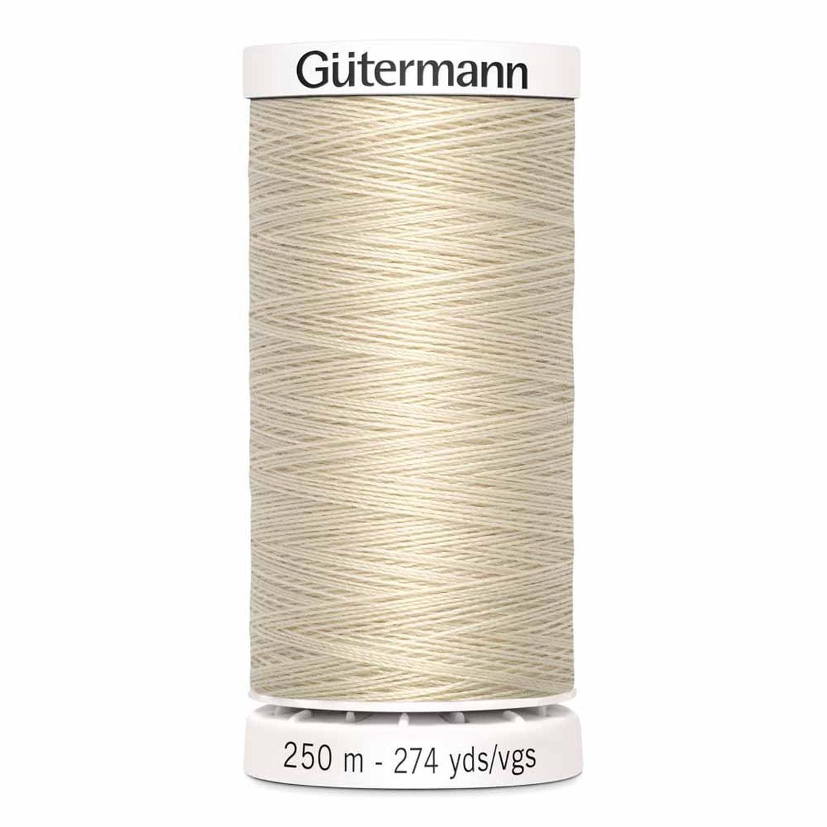 Gutermann Sew-All Polyester Thread (250 m) - Bone - 030