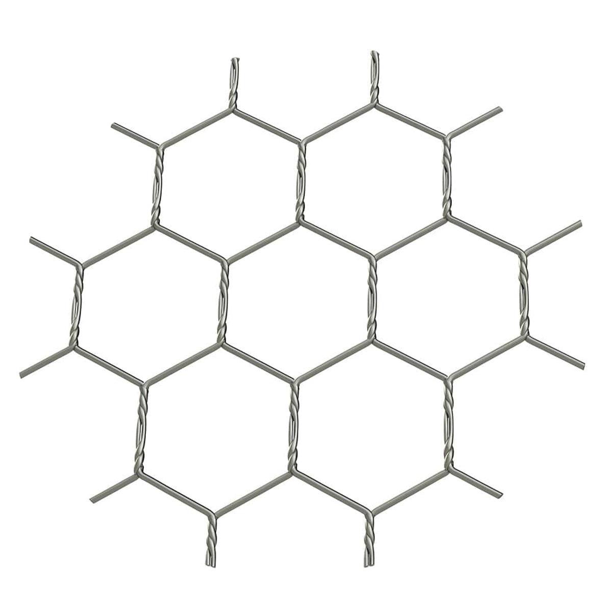 5 Chicken Wire Decorative Grille - Antique Pewter 34 W x 48 L Sheet