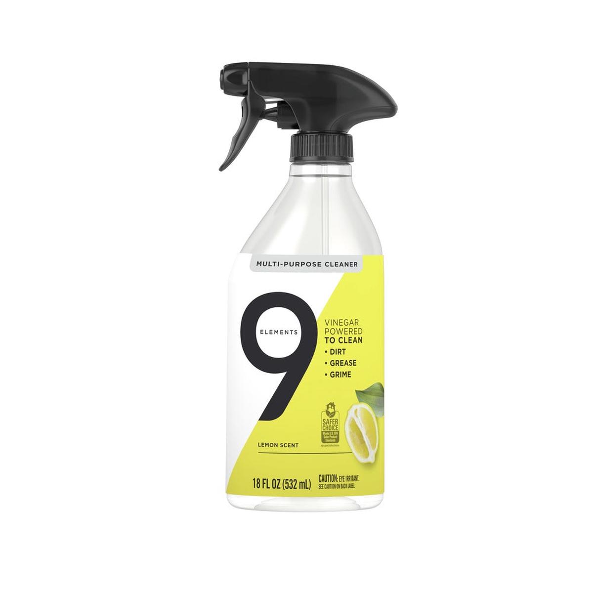 9 Elements 95101 Scent Multi-Purpose Cleaner Liquid 18 Oz