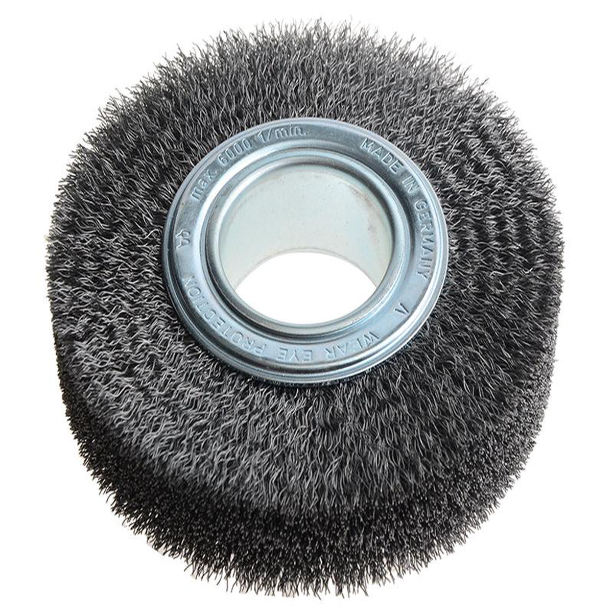 Wheel Brush D150mm x W30-32 x 50 Bore Steel Wire 030 Adaptors Set 3