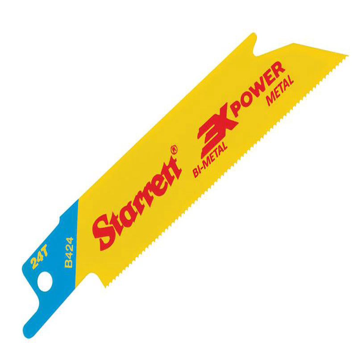 B424-5 Bi-Metal Reciprocating Blade Metal Straight 100mm 24 TPI (Pack 5)