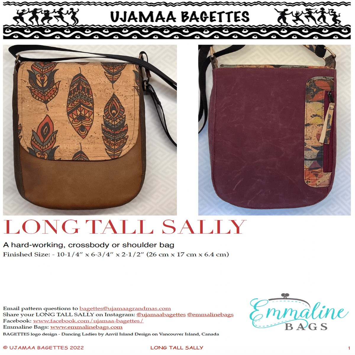PDF - Long Tall Sally by UJAMAA BAGETTES