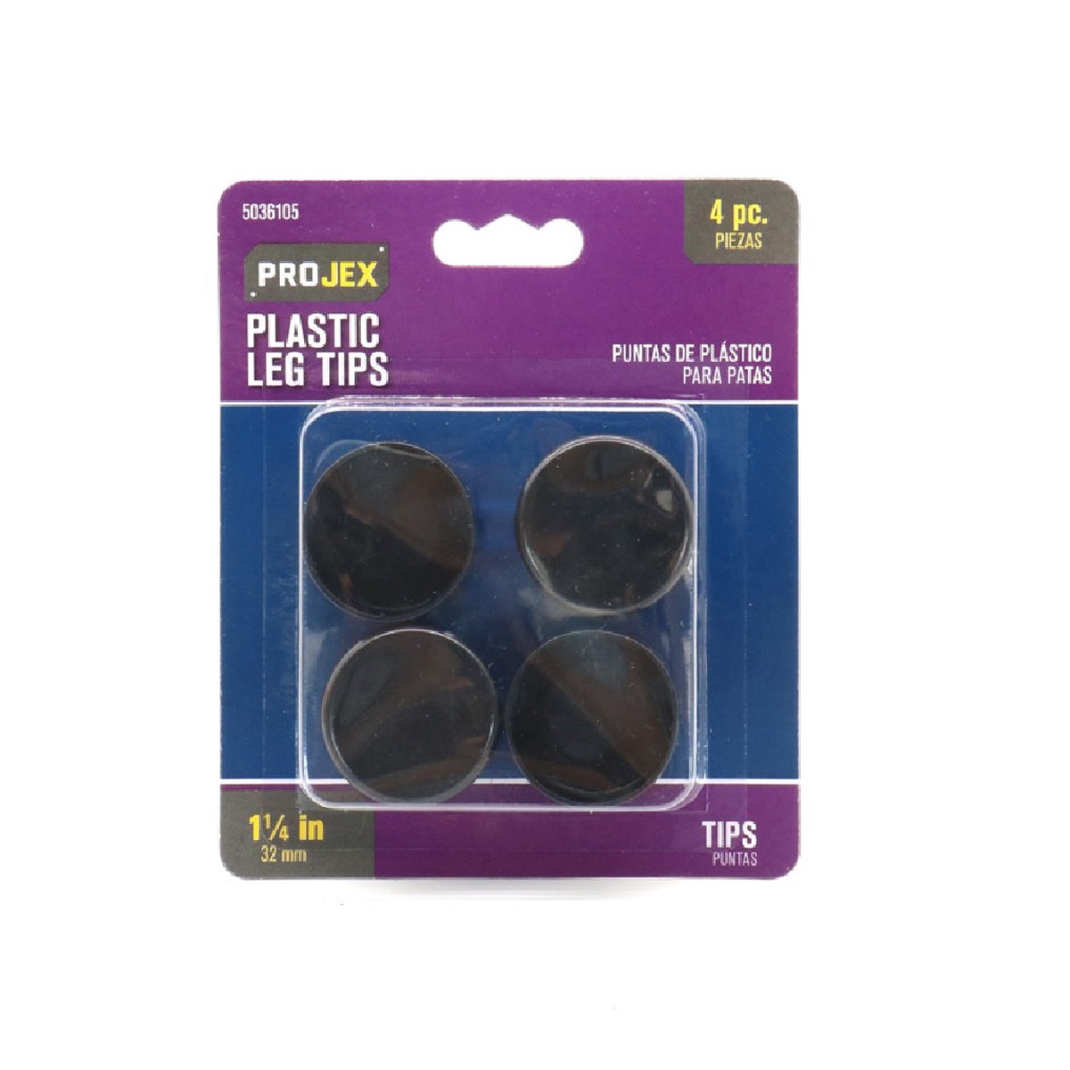 Projex 9769ACE Round Leg Tip Black