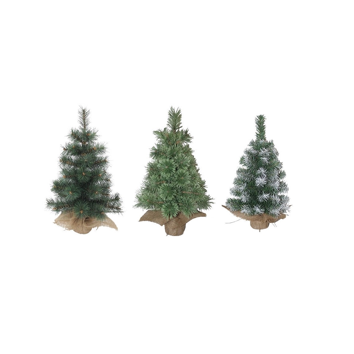 Hometown Holidays 27720 Burlap Tree 20 Inch