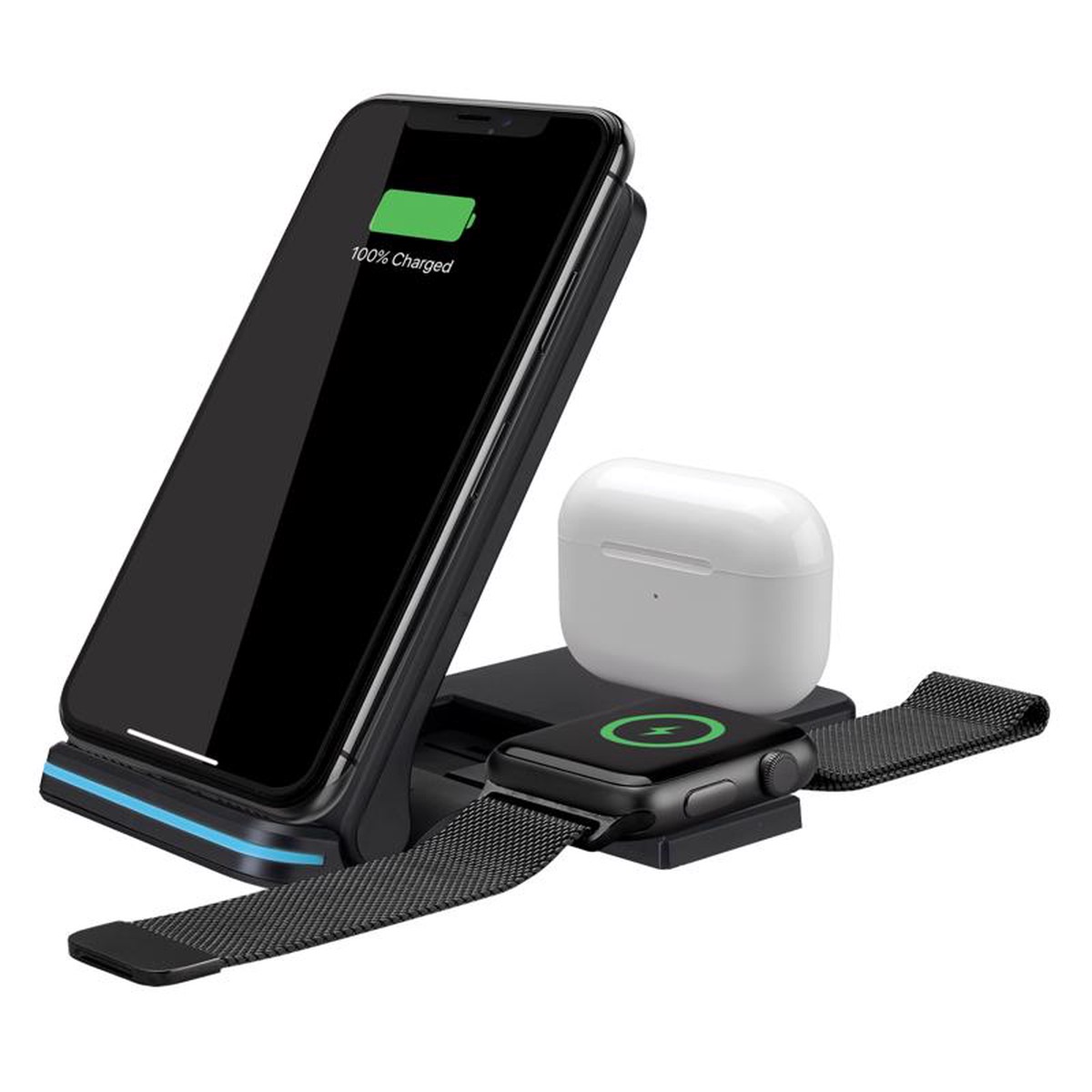 iLive IACQ491B Charger Stand Multicolored Plastic