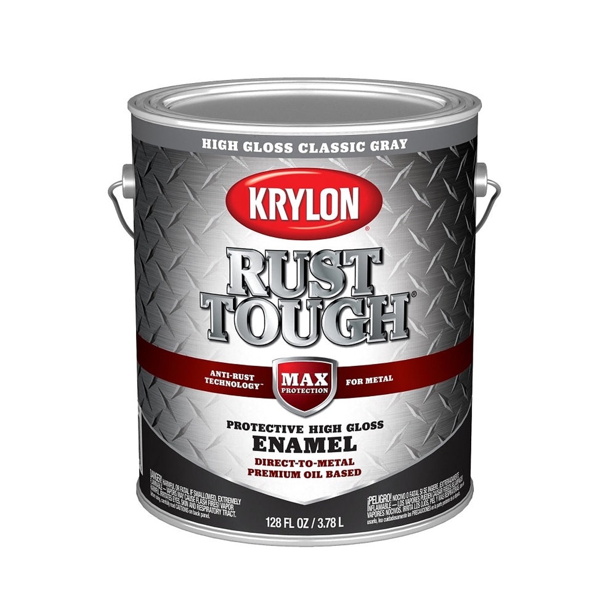 Krylon K09738008 Rust Tough Rust Preventative Brush-On Enamel 1 Gallon