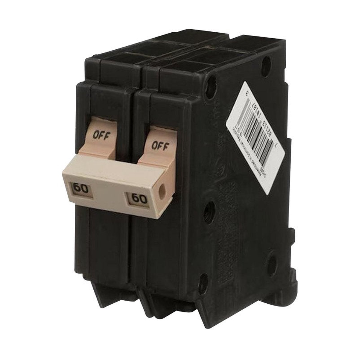 Cutler-Hammer CH260 Circuit Breaker Mini Type CH 60 A 2 -Pole 120240 V Instantaneous Trip Plug Mounting