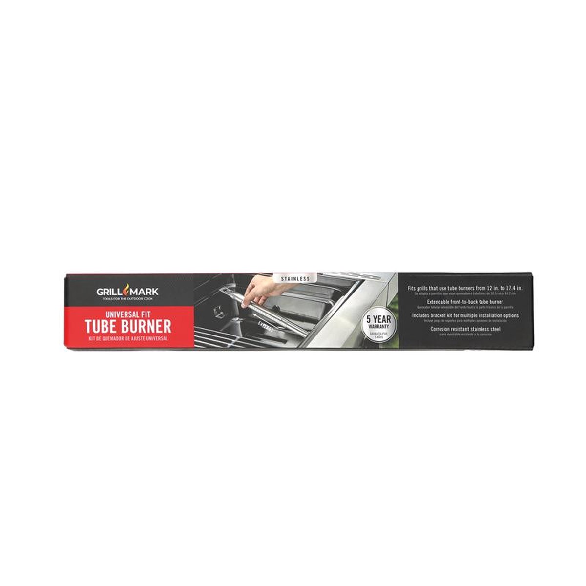 Grill Mark 00363ACE Universal Fit Grill Burner Steel