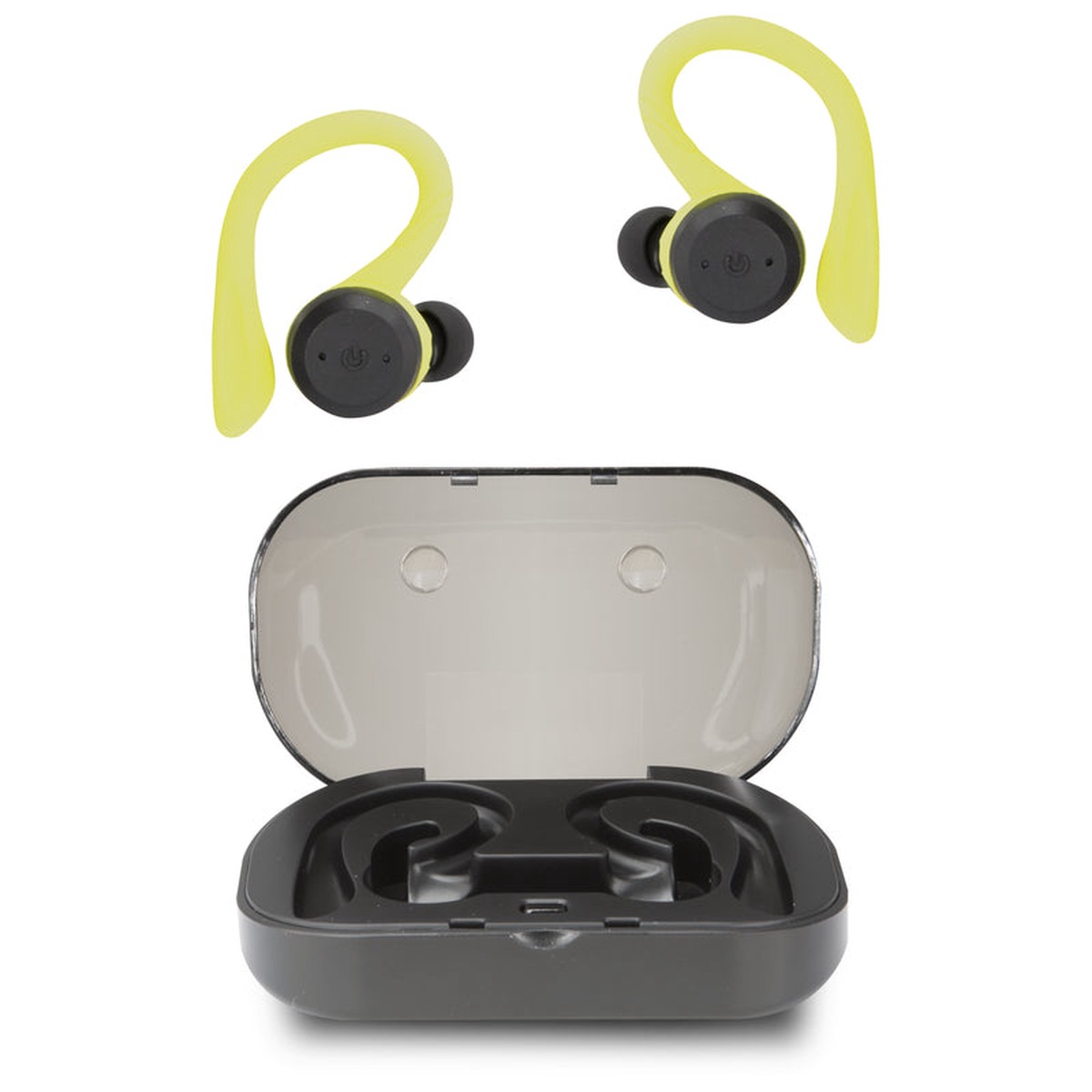 iLive IAEBTW59B Earbud with Microphone Black Plastic