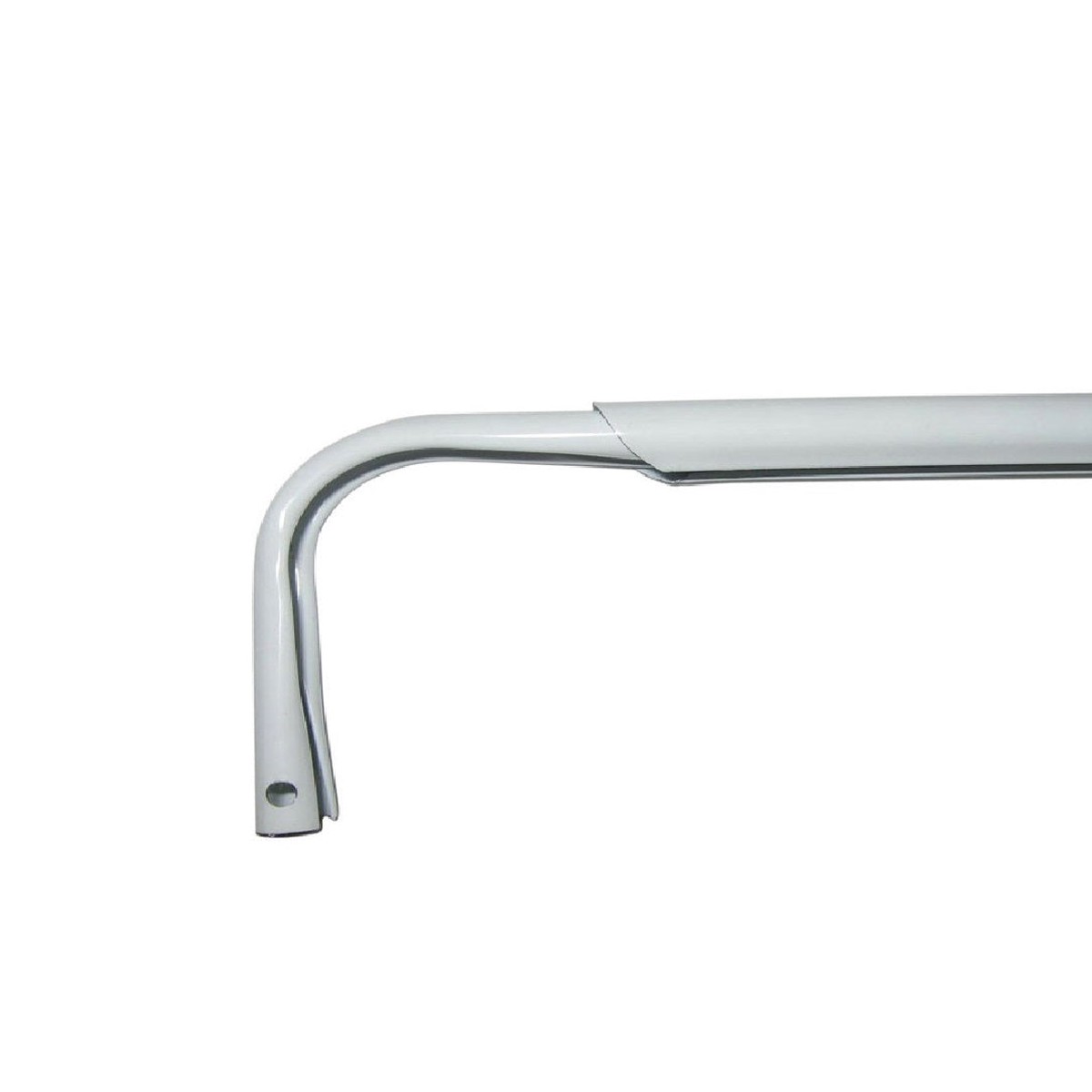 Kenney KN513 Curtain Rod White 84 inch X 120 inch
