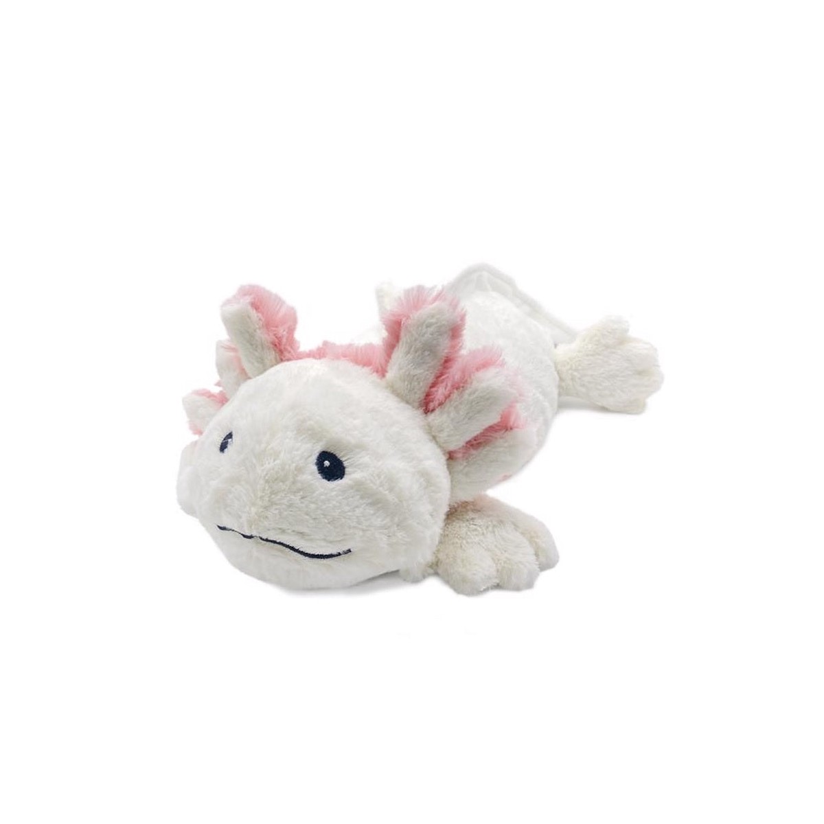 Warmies CP-AXO-1 Axolotl Stuffed Animal Plush PinkWhite