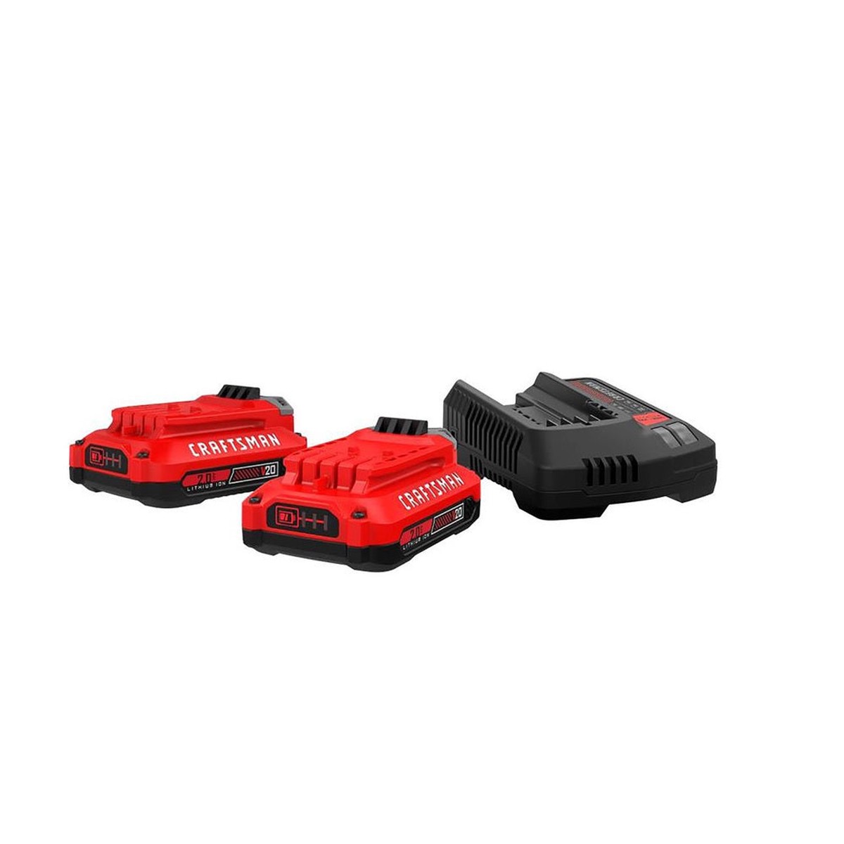 Craftsman CMCB202-2CK 20V MAX Battery Charger Starter Kit 20 Volt