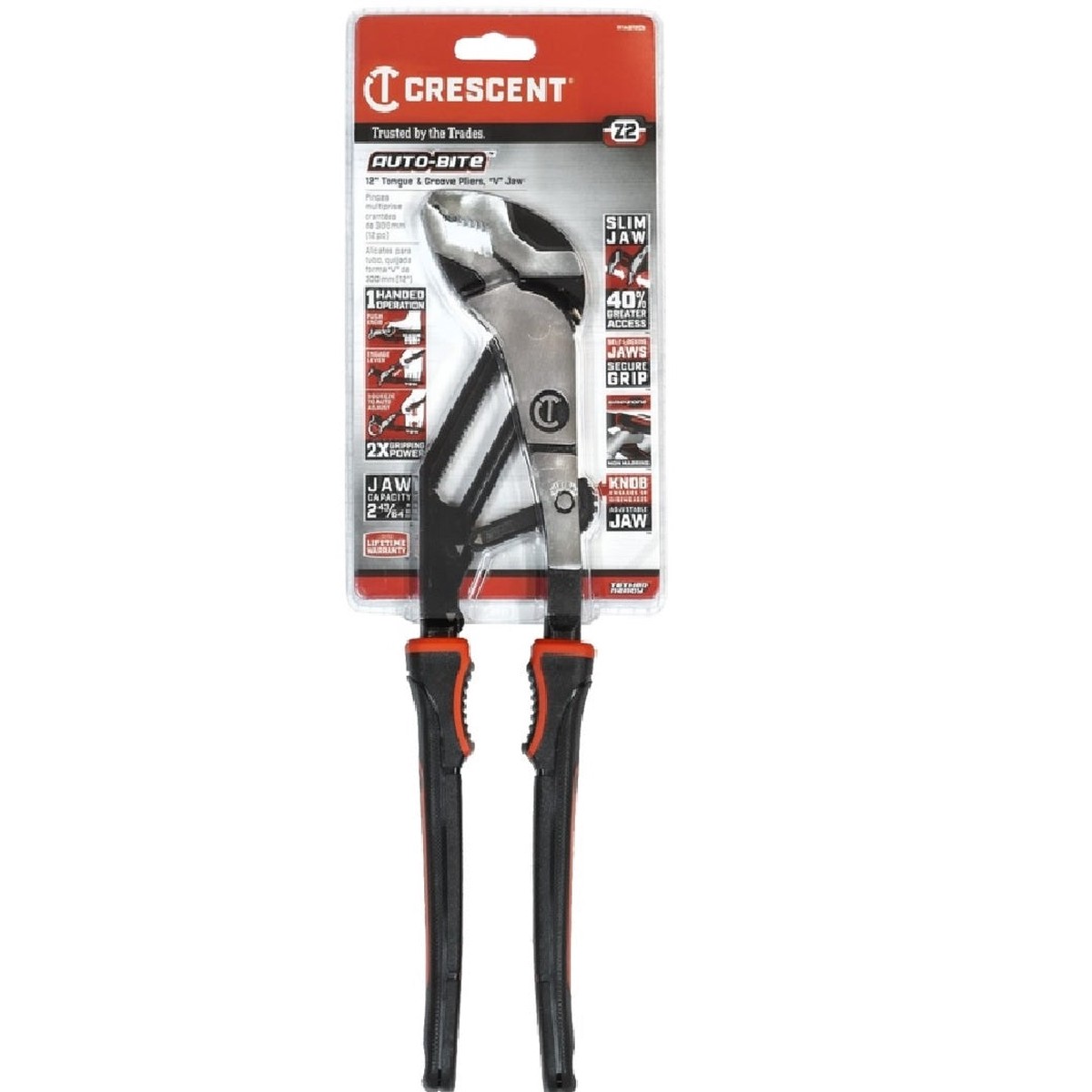 Crescent RTAB12CG Tongue and Groove Plier Alloy Steel