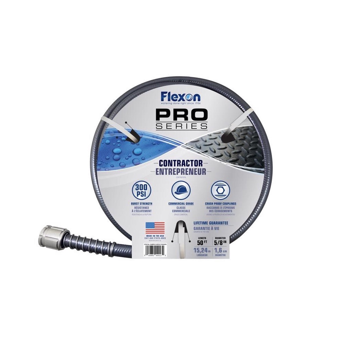 Flexon CG5850ACE Pro Series Contractor Grade Hose 58 Inch x 50 Feet