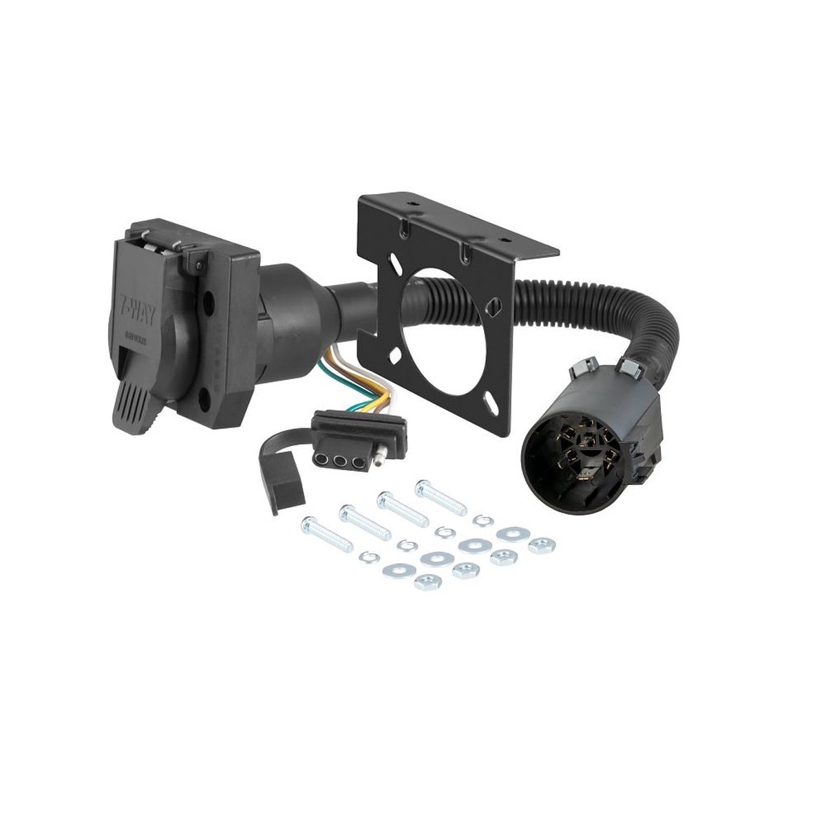 Curt 55774 4-Way Connector Plastic