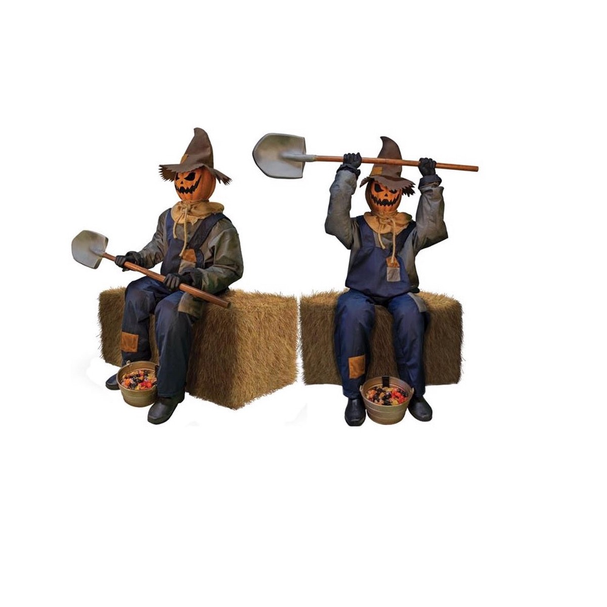 Fun World 91863 Jack Goodies Guardian - SFX Halloween Yard Decor 5 Feet