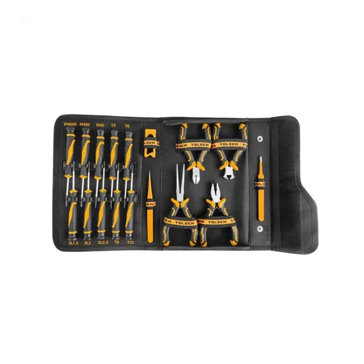 17Pcs Precision Repair Tools Set Tolsen 85317