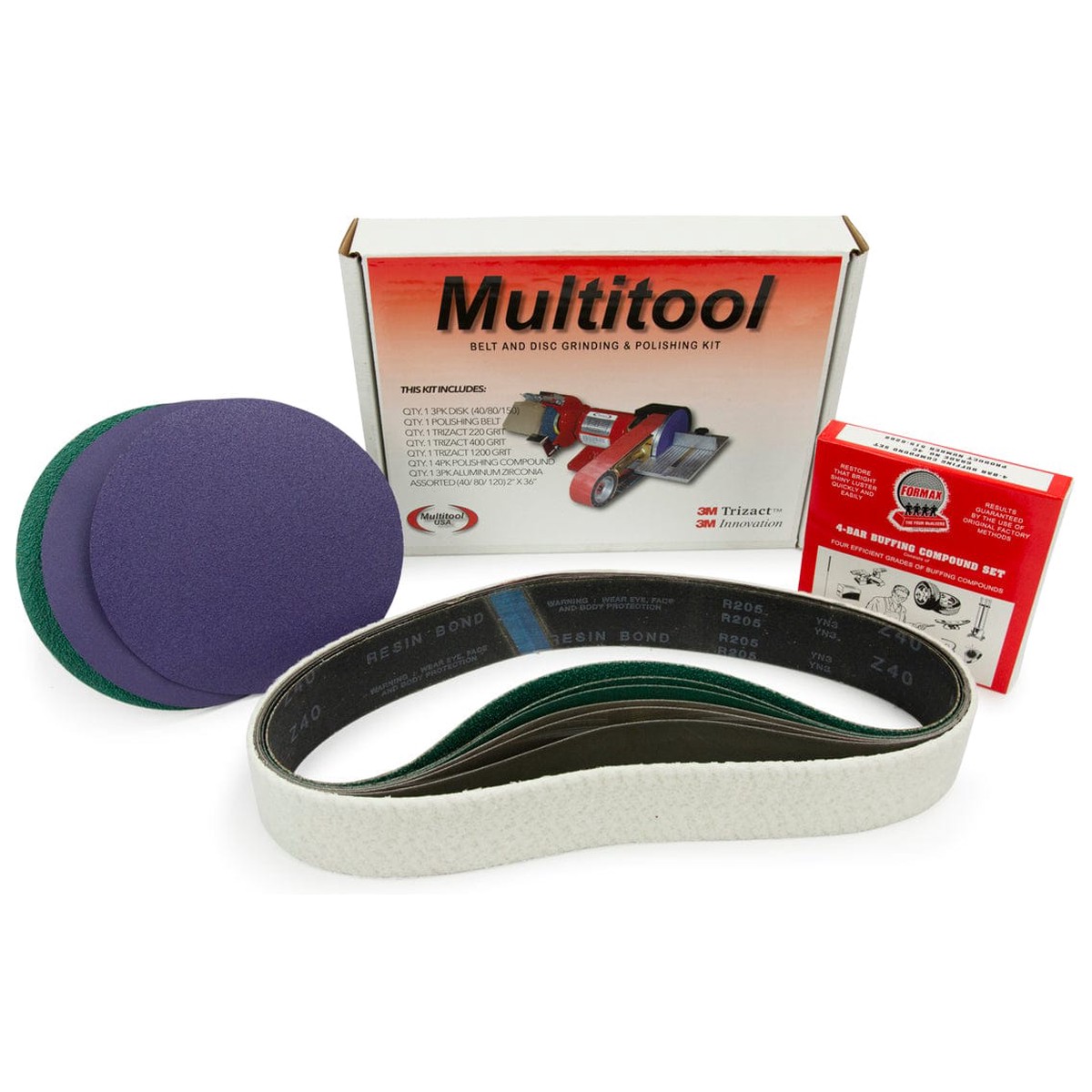 4 x 48 Sanding Belt Assortment