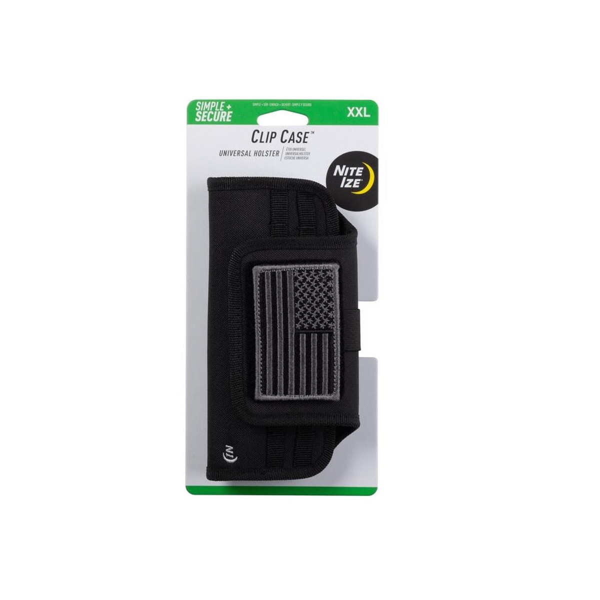 Nite Ize CCS2LUS-01-R3 Cell Phone Case wClip Black