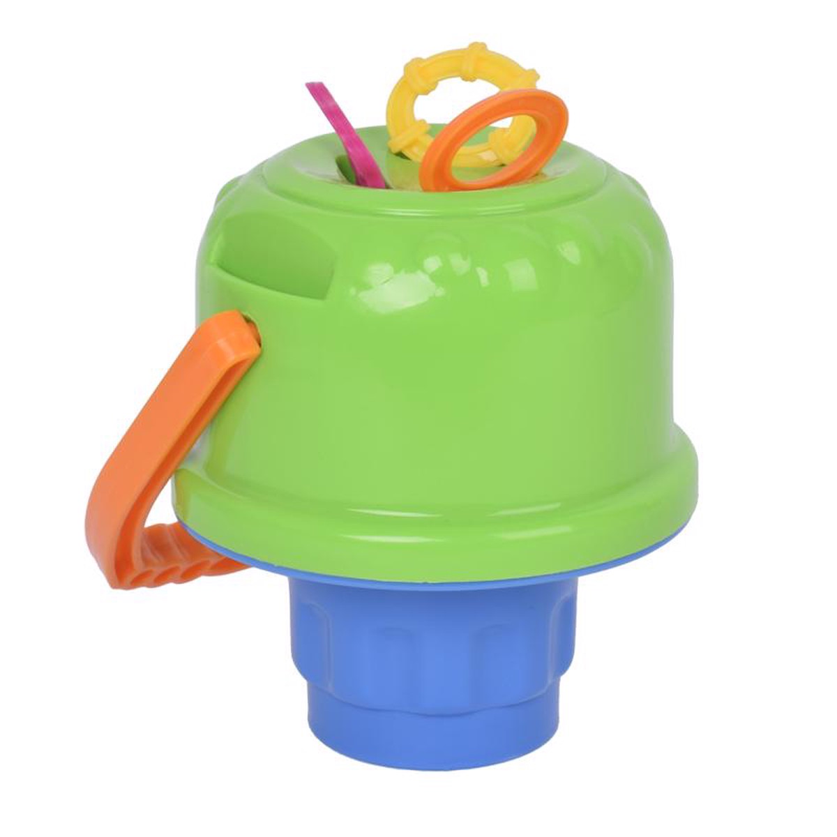 Sunny Days Mess Free Bubble Holder GreenBlue