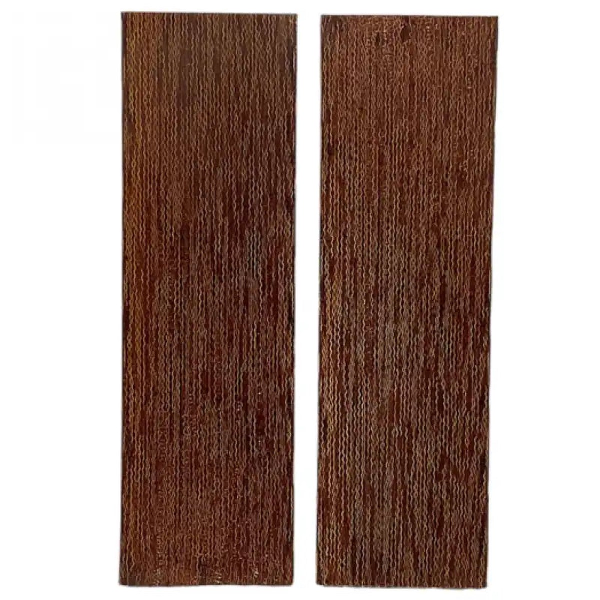 Vintage Crosscut Canvas Micarta- Rustic Brown- Scales Blocks