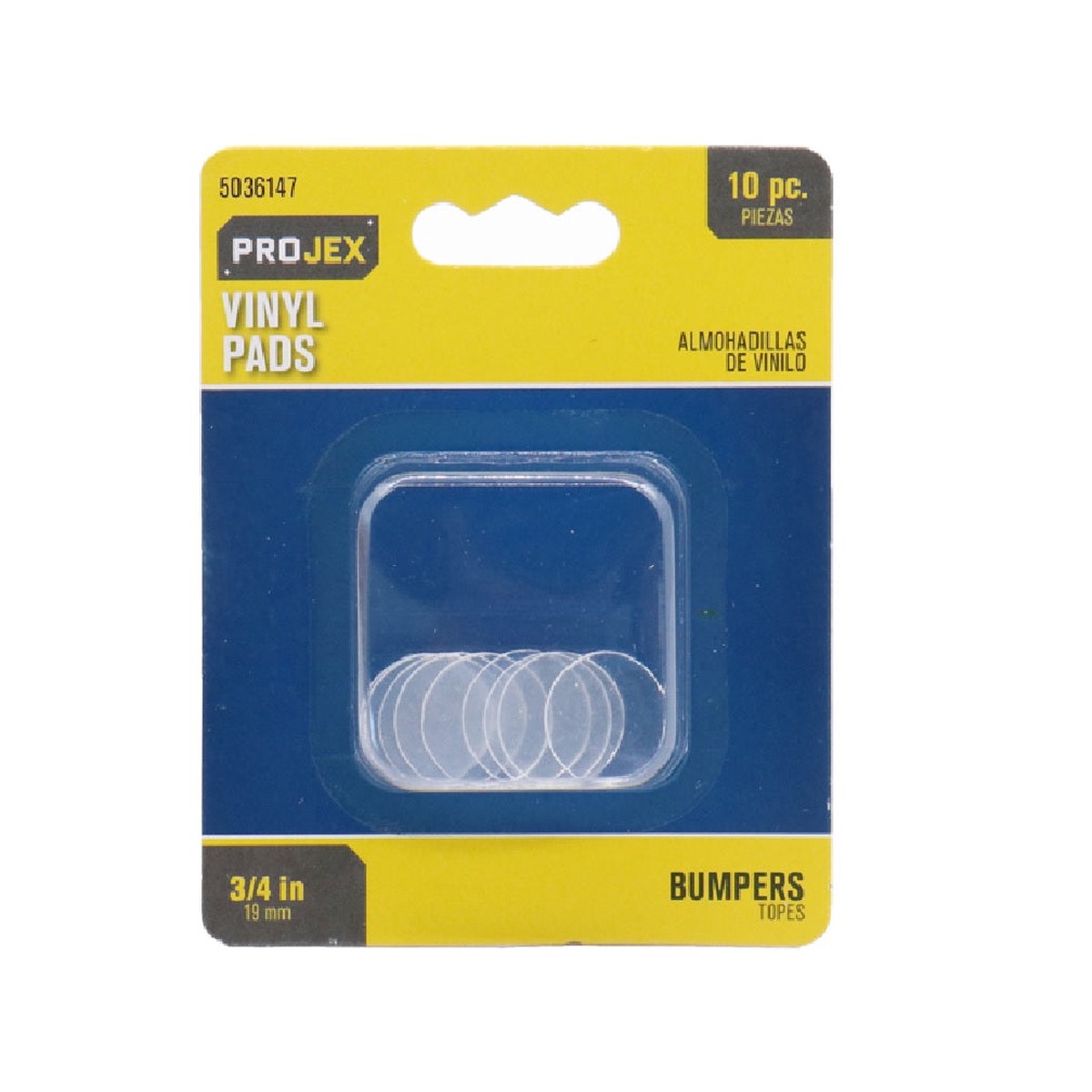 Projex 9966ACE Round Protective Pad Clear