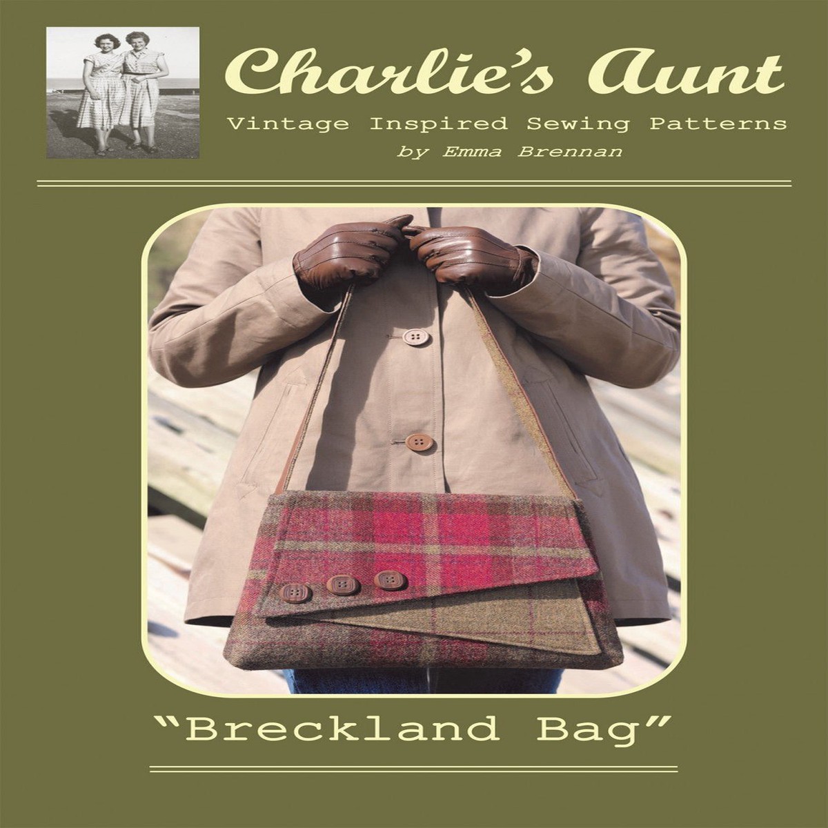 Breckland Bag by Charlies Aunt (Printed Paper Pattern)