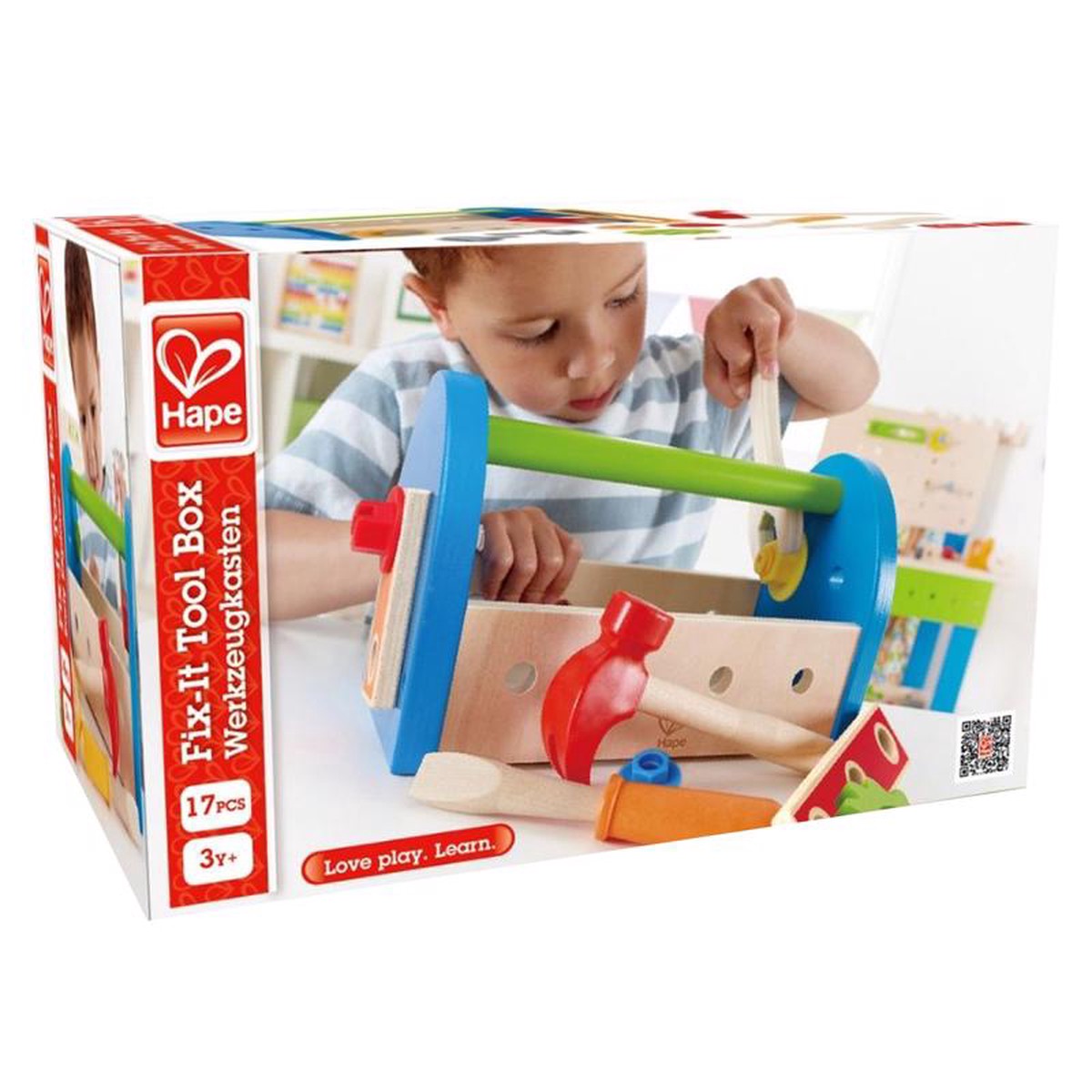 Hape E3001 Fix-It Box Multicolored