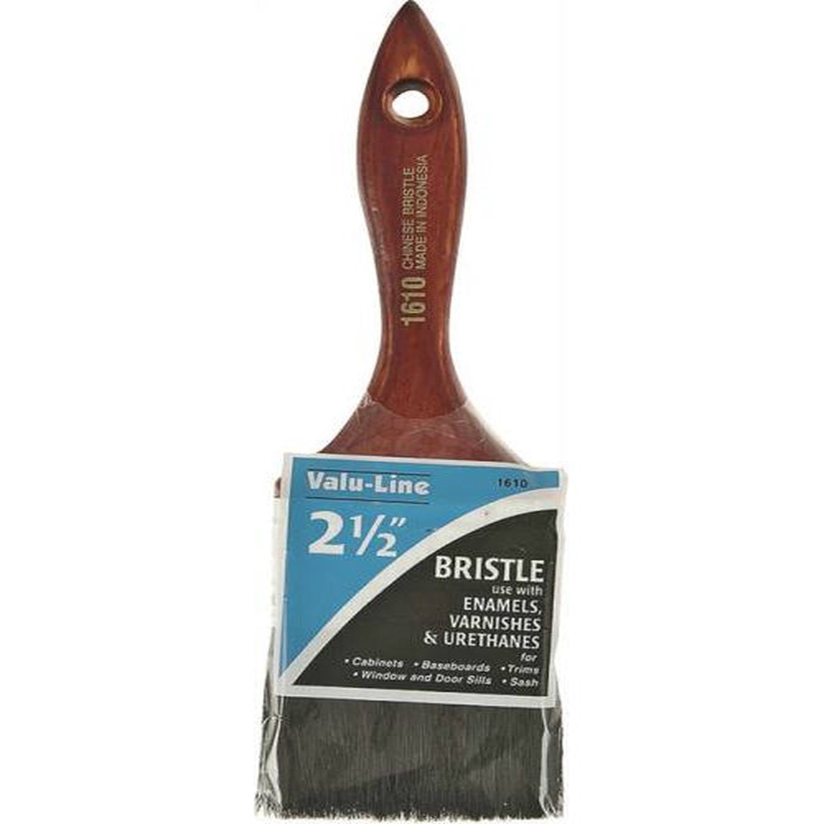 Linzer 1610 Valu-Line Chinese Bristle Paint Brush Varnish And Wall Brush 1-12