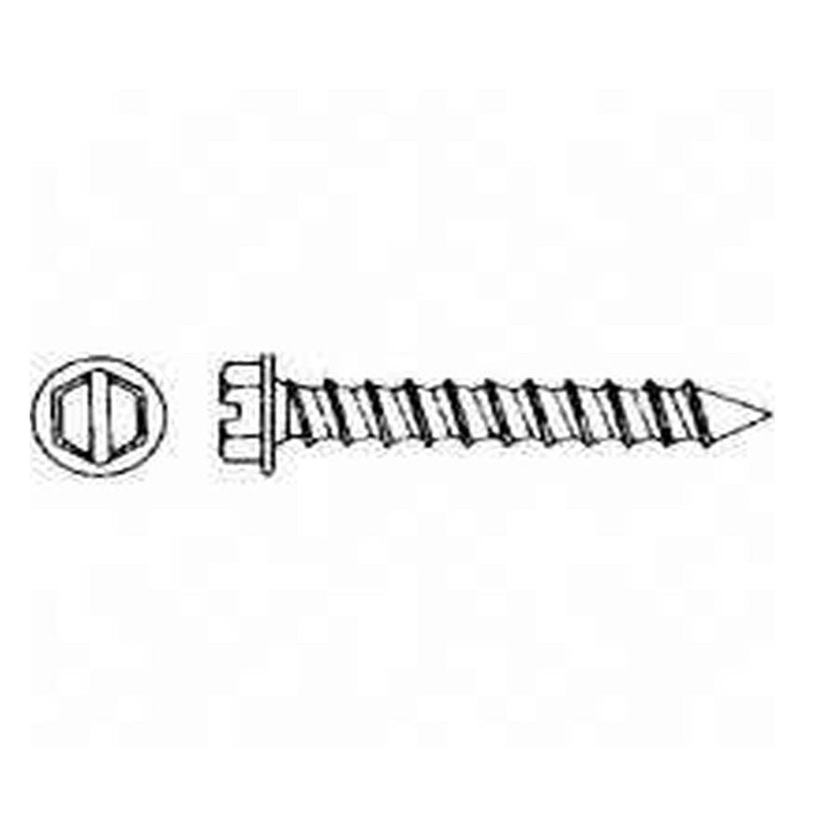 Western States 77979 Masonry Tapping Screw 316 inch