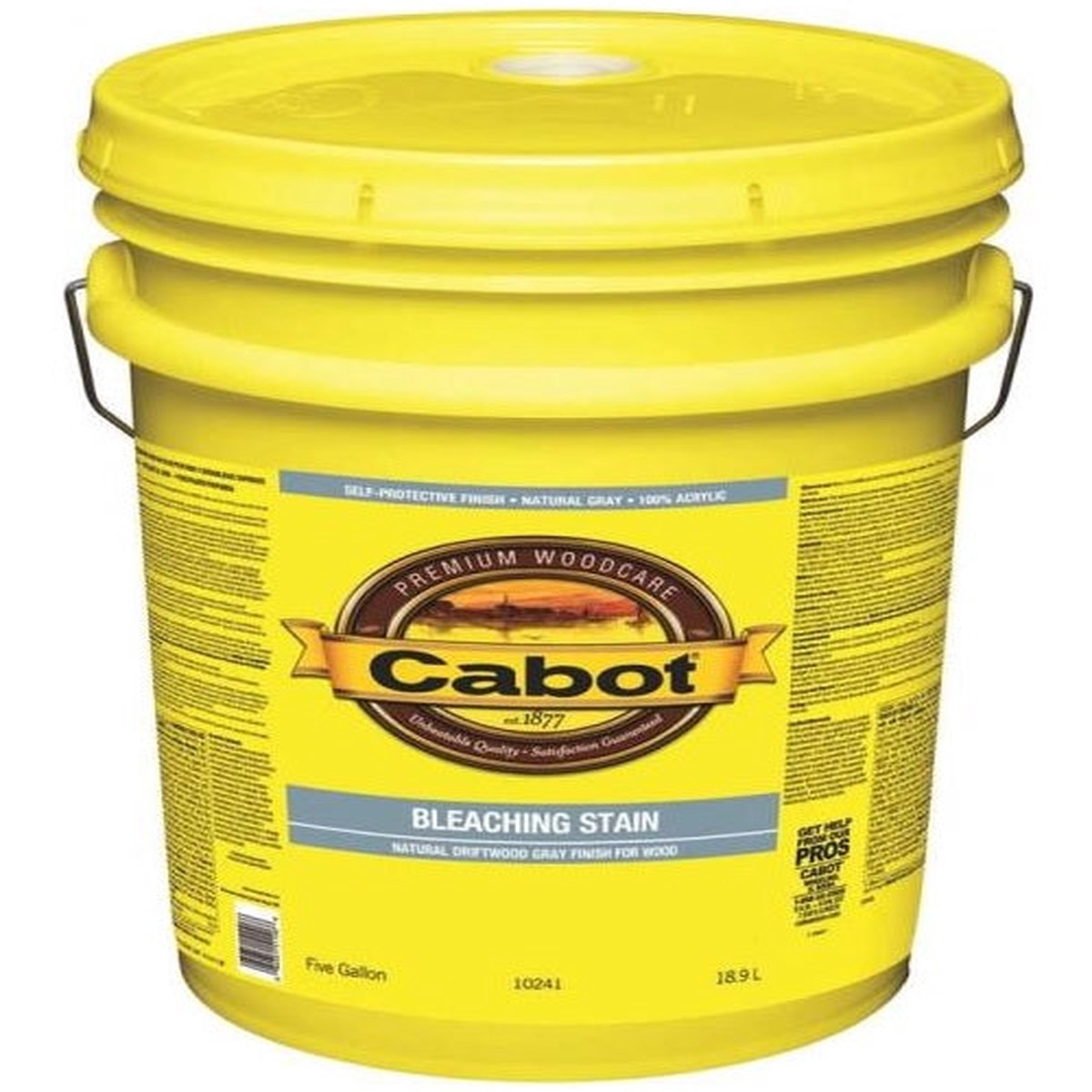 Cabot 1400010241008 Bleaching Stain 5 Gallon