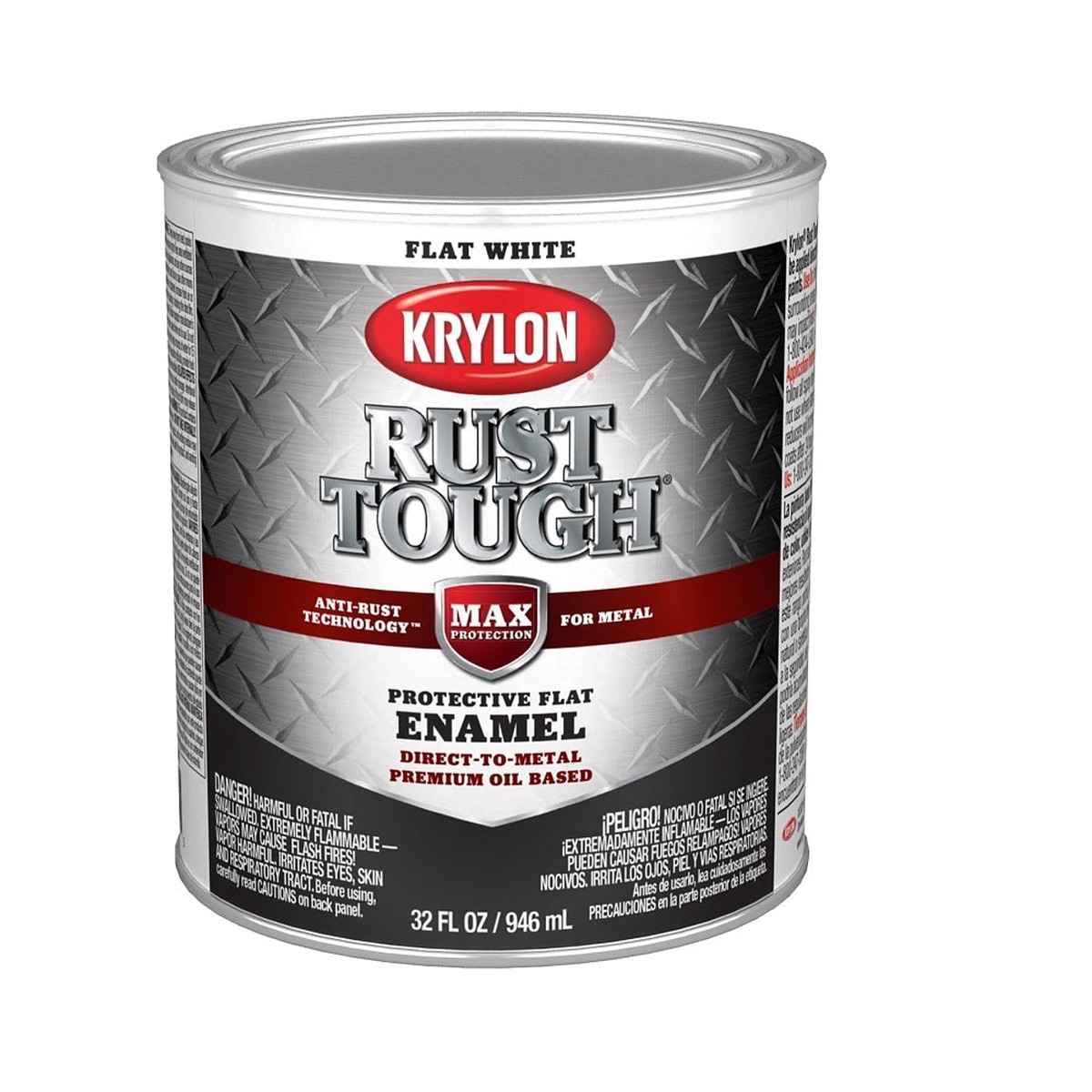 Krylon K09710008 Rust Tough Rust Preventative Enamel 1 Quart