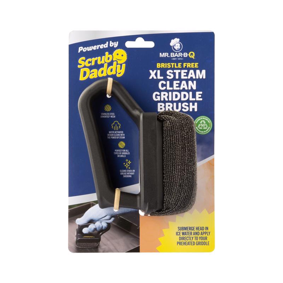Mr Bar-B-Q Scrub Daddy Griddle Cleaner 1 pk