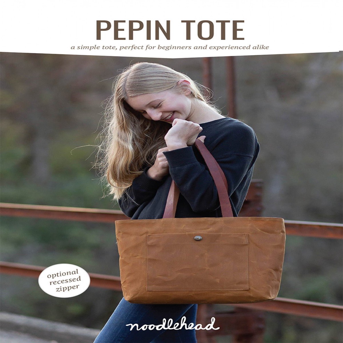 Pepin Tote by Noodlehead (Printed Paper Pattern)