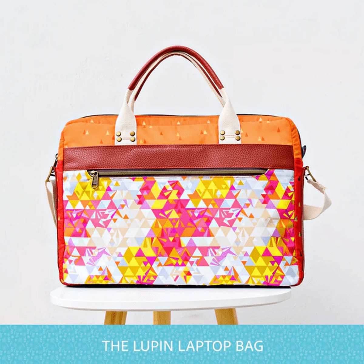 Lupin Messenger Bag by Blue Calla (Printed Paper Pattern)